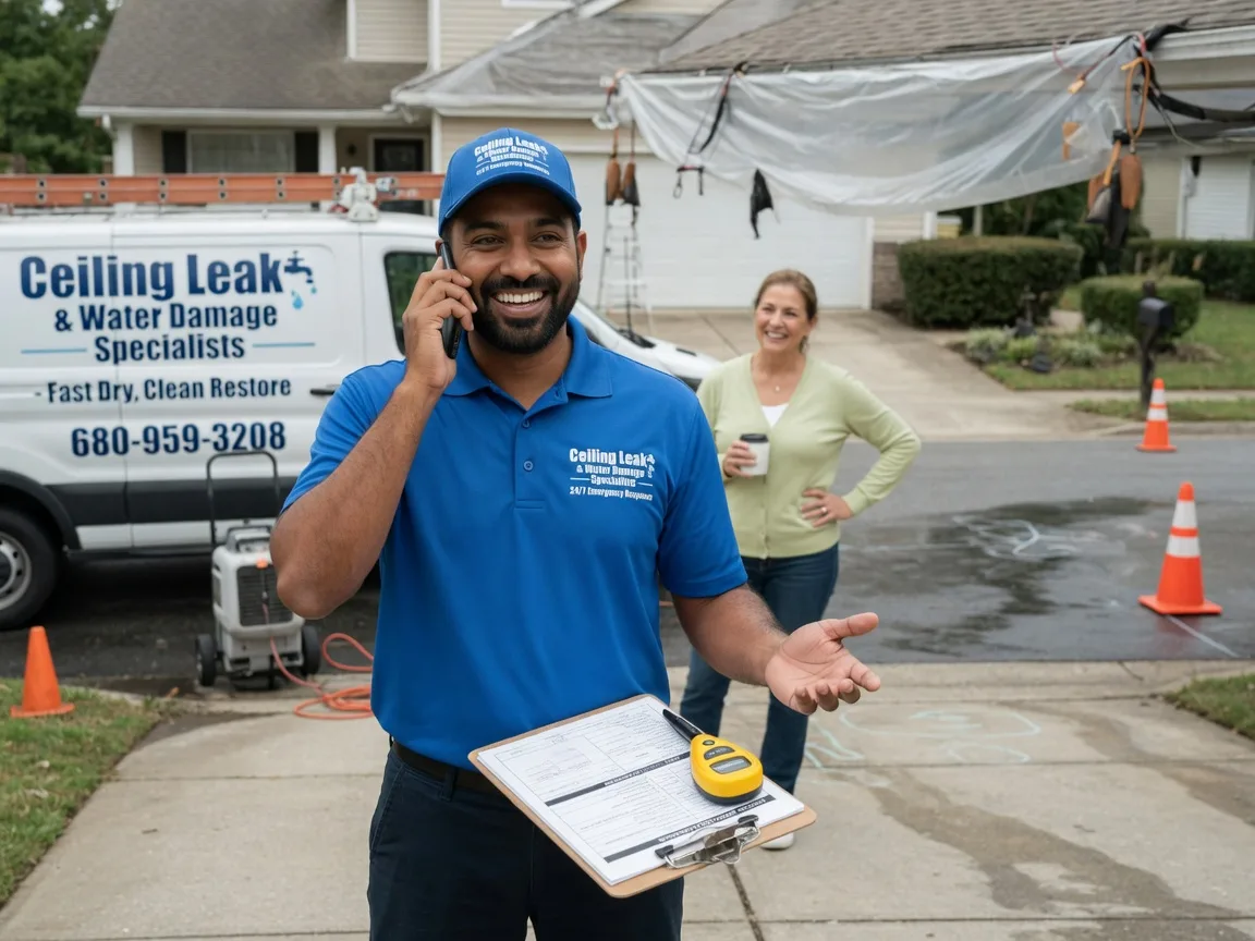 Ceiling Leak Cleanup East Aurora, NY FAQs
